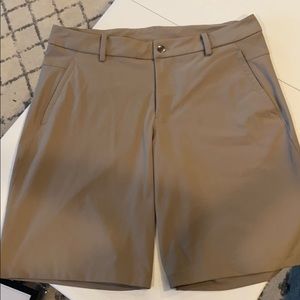 Men’s lululemon shorts Khaki size 36